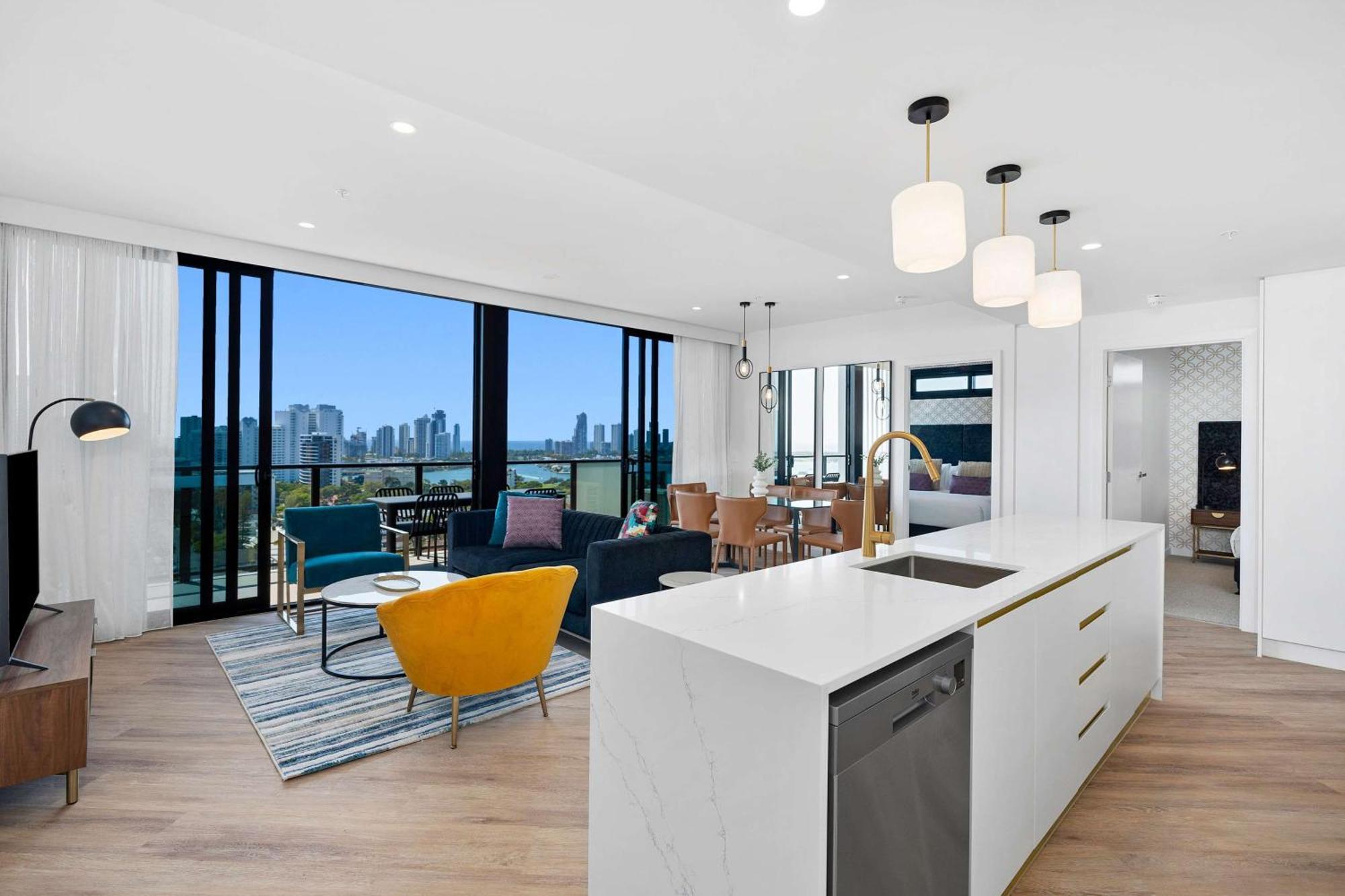 Tryp By Wyndham Southport Gold Coast Hotel Apartments Bagian luar foto